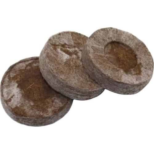 Nursery Soil Block Gareden Plants Seeds Starter Pallet Seedling Soil Blocks Nurturing seedlings planted migration tool 20 Pcs