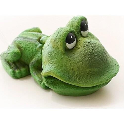 1pcs Aquarium Frog Air Bubble Bubbling Stone Oxygen Pump Fish Tank Ornament Decor