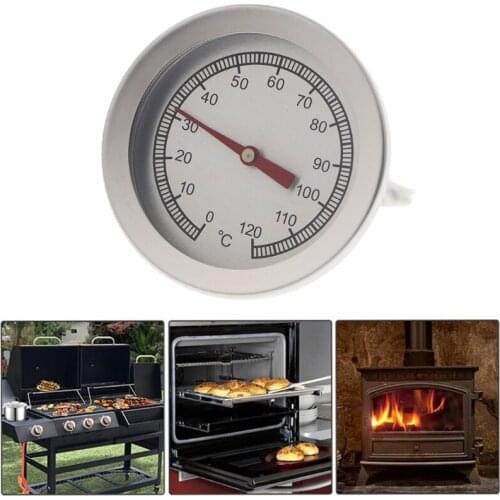 Bimetal Oven Thermometer Barbecue Thermometers for Outdoor Camp Picnic Home Party Roast Gauge Grill Smoker Pit Thermostat