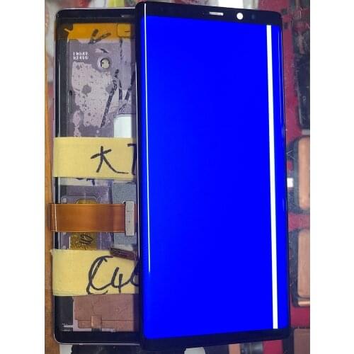 Dead pixels Line Note 8 9 AMOLED Test For Samsung Galaxy note 9 N960F Touch Screen Digitizer LCD Display For Samsung Note 8 N950