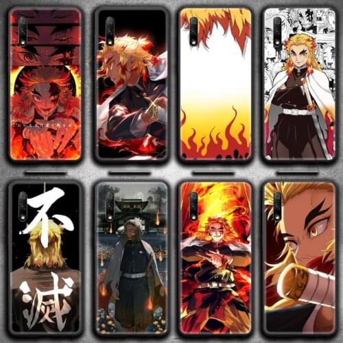 Rengoku Kyoujurou Demon Slayer Kimetsu no Yaiba Phone Case For Huawei Nova 6se 7 7pro 7se honor 7A 8A 7C 9C Play