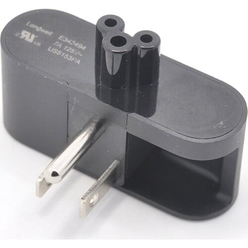 Duckhead 3-prong AC power plug adapter for Dell xps 15 65W 90W 130W Slim Power Adapters 0V7K50 E342494