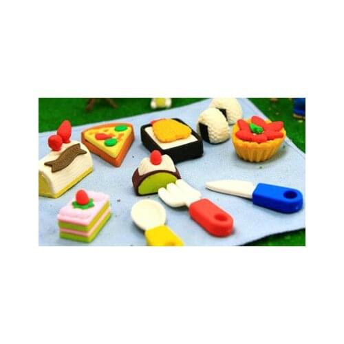 Good quality low moq freeshipping cute animal gathering promotion eraser 60 pieces per parcel mixed order is available