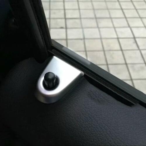 Chrome Door Lock Pin Molding Cover Kit Trim For Mercedes Benz Vito 2014 - 2018 Car Styling Accessory
