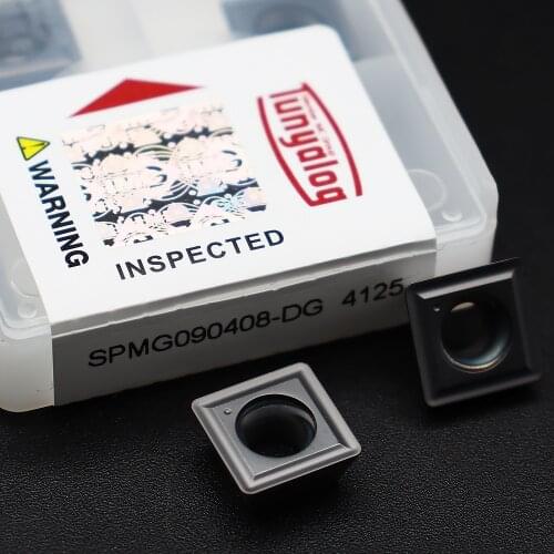 SPMG090408 DG 4125 Indexable Insert for Lathe Index U Insert Drill Bit SP Drilling Lathe Cutter Tools