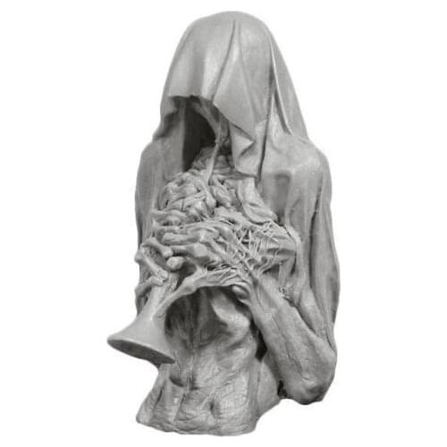 1/10 80mm Girl Musician bust toy Resin Model Miniature Kit Unassembly Unpainted