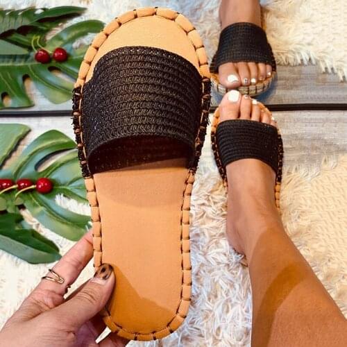 Fashion Women Sandals Bohemian Flat Woman Sandals Outdoor Cool Flat Shoes 2021 New Women Beach Summer Shoes Plus Size