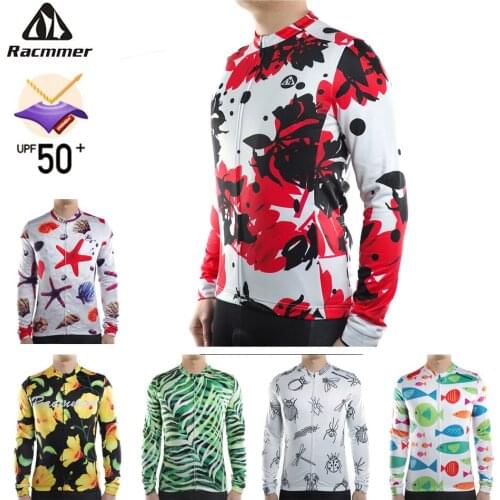 Racmmer 2021 Pro Team Cycling Jersey Men Bicicleta Thin Spring Cycling Clothing Bicycle Ropa Maillot Ciclismo Road Bike Clothes