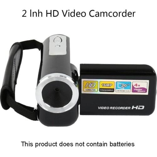 For Children Handheld 1pc 16 Million Pixels Digital Camera 720P HD 2.0 Inch Display 4x Zoom Video Camcorder Mayitr