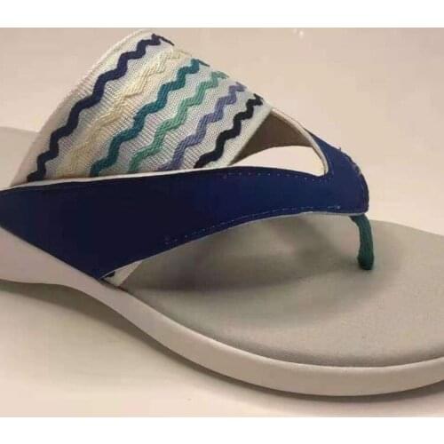 Women Sandals 2021 Wedges Casual Woman Slippers Summer Platform Female Shoes Ladies Slides Fashion Color Matching Beach Sandals