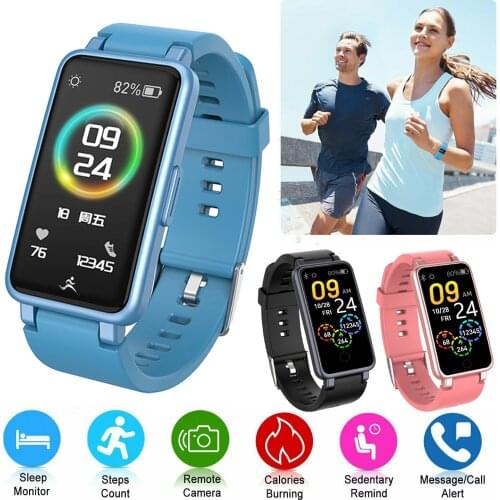 Fitness Smart Bracelet Health Exercise Step Calories Counter Call Vibration Alert Message Push Smartwatch for Men Women Kids