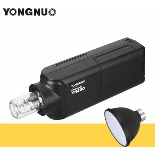YONGNUO YN200 TTL Flash Speedlite Kit YN 200 Flash Light+Battery 200W GN60 1/8000s HSS 5600K for Nikon Sony Canon DSLR Camera