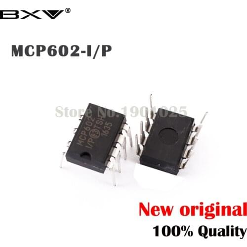 10pcs/lot MCP602-I/P MCP602 DIP8 In Stock