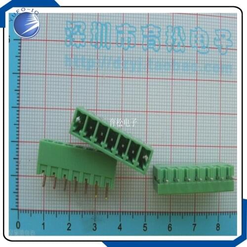 10PCS/LOT Straight pin socket KF2EDG3.81 7P connector spacing 3.81MM 300V8A 10