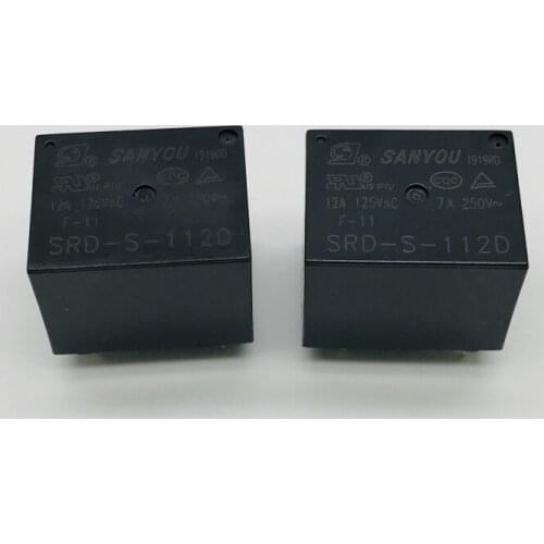 5pcs Relay SRD-S-112D 12VDC a Set of Conversion 5 Feet T73 Hf3ff Beauty Rice Cooker Dedicated