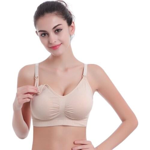 Woman Maternity Bras Wireless Belt Feeding Pregnant Breast Feeding Maternity Nursing Bra Seamless Underwear bracier lactancia