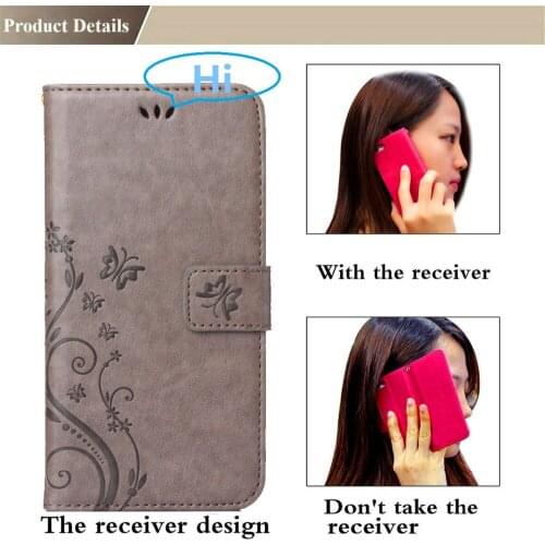 Flip Case For iPhone X XS MAX XR 6 6S 7 8 Plus Retro PU Leather Rose Wallet Cover For Coque iPhone 5 5S SE 4 4S Stand Phone Bags