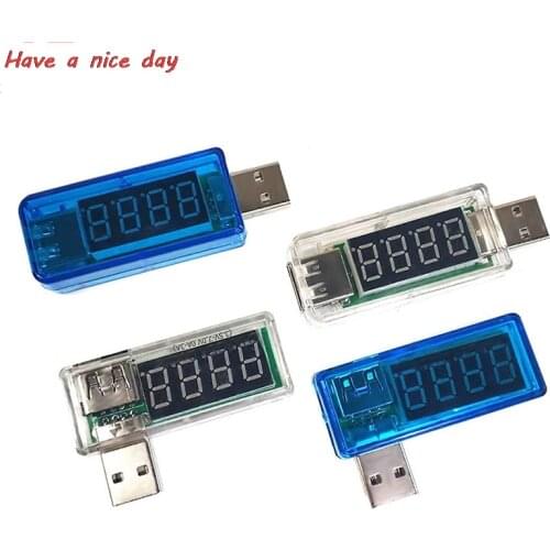 Current Voltage Detector Meter Battery Tester USB Charger Doctor Capacity Time