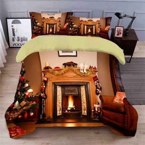 Coffee color Bedding Set 4pcs Queen King Size Duvet And Pillowcase Bedclothes Comforter Duvet Quilt Cover Pillowcase