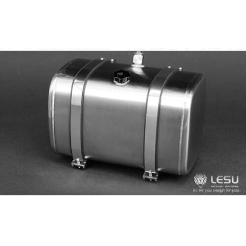 LESU MetalHydraulic Oil Tank 82MM for 1/14 RC TAMIYA Tractor Truck Dumper Benz Scania MAN DIY Model Car