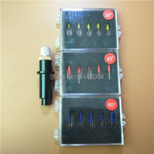 Mimaki cjv30 cutting plotter vinyl cutter blade 45 degree / blade holder (10pcs blade + 1pc holder)