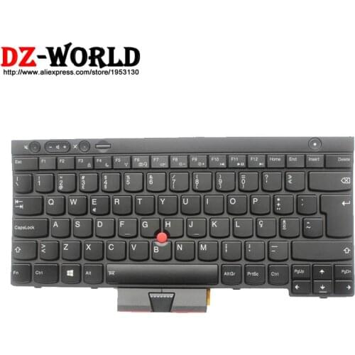 New Origina Portuguesel Backlit Keyboard for Lenovo Thinkpad X230 X230i X230T T430 T430i T430S T530 T530i W530 Laptop 04X1375