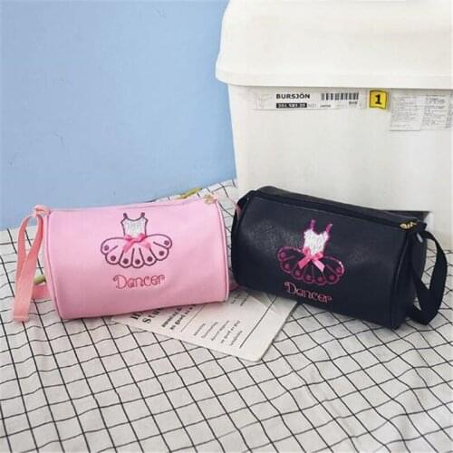 Child Ballet Lace Bags Womens Ballet Dance Gymnastic Bag For Girls Handbag Crossbody Cavans Large Capacity Bag Baguette Bag
