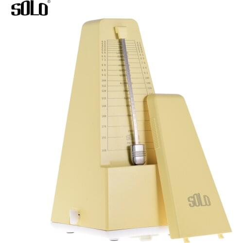 SOLO S-320 Universal Mechanical Metronome ABSMaterial for Guitar Violin Piano Drum Musical Instrument Practice Tool for Beginner