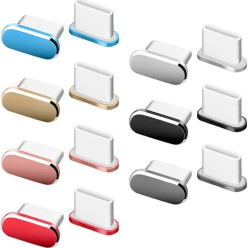 Type-C Anti Dust Plug Compatible with All Type-C Ports Cell Phone Computer Laptop Tablet Dustproof Accessories