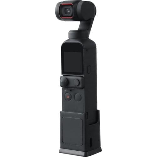1/4 Adapter Base Dock Mount with Charging Port for Pocket 2/Osmo Pocket Accessories