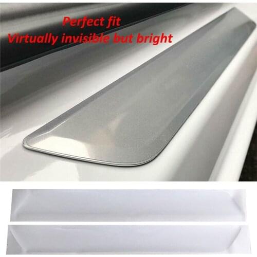 2Pcs 0.21mm Sticker Anti-Scratch Front Door Guard Protection Wrap Fit For Tesla Model 3 High Toughness Anti-fouling Anti-scratch