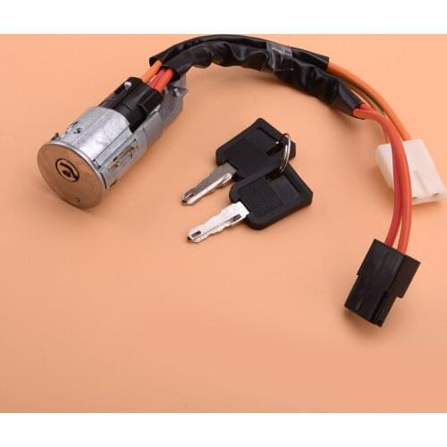 256419 Car Ignition Lock Barrel Switch 2 Keys 7701038365 Fit For Nissan Primastar Interstar Vauxhall Renault Trafic Opel Movano
