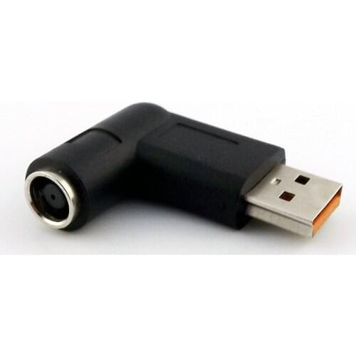 5pcs 7.9 x 5.5mm Female to Special USB Male DC Power Charger Adapter 90 Degree Angled for Lenovo Yoga3 PRO 4