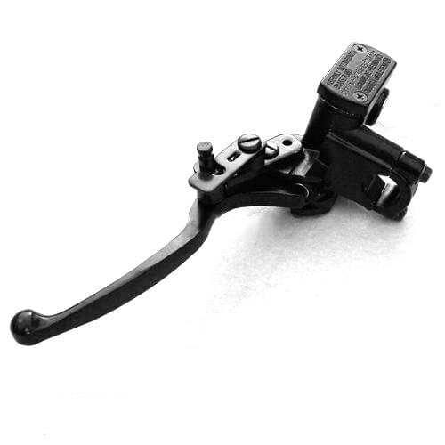 Left Motorcycle Hydraulic Clutch Brake Lever Master Cylinder Pump for 50-125cc Motorcycle Scooter Pocket Bike Motocross -Black