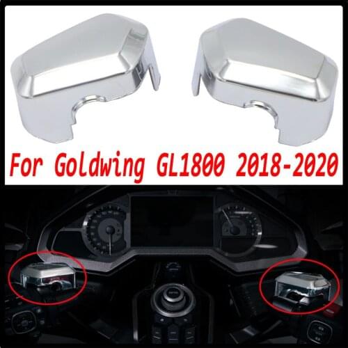 Motorcycle chrome front brake master cylinder cover for Honda Goldwing 1800 F6B GL1800 GL 1800 2018 2019 2020