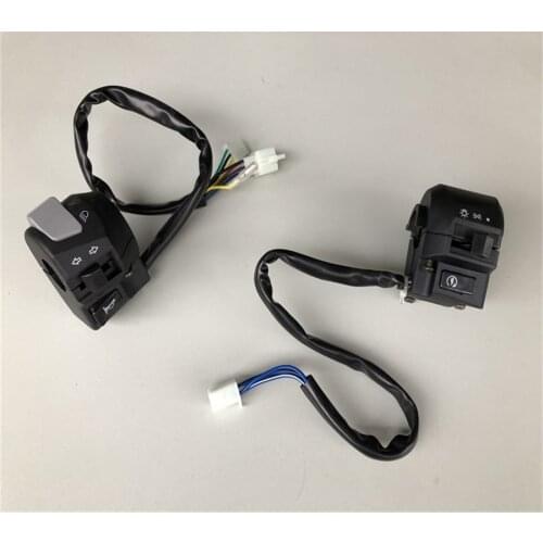 Motorcycle clutch lever brake switch left and right for Yamaha 125cc YBR 125 YBR125 handle grip switch parts