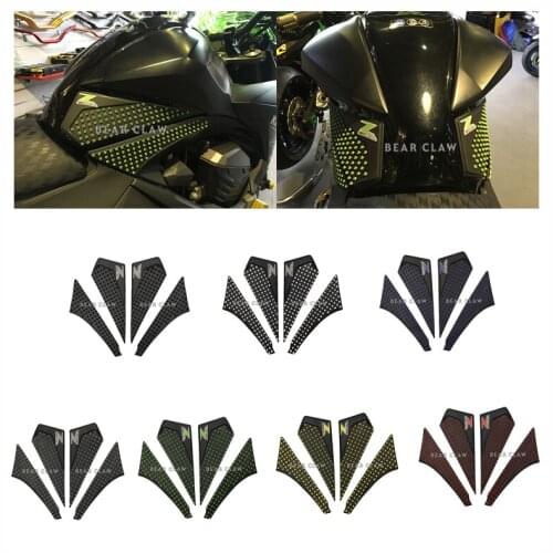 High quality For KAWASAKI Z800 2013-2015 Motorcycle Tank Traction Pad Knee Grip Protector Anti slip sticker