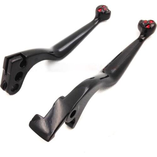 Skull Brake Clutch Handle Lever For Honda Fireblade Shadow VT 600 750 1100 VT1100C2/ACE VTX1300 Magna 750 VF750C CB750 Nighthawk