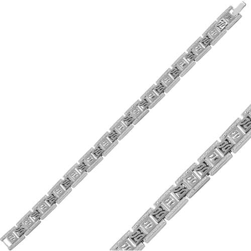 Silver 925 Sterling Zircon Cubic Zirconia Bracelet