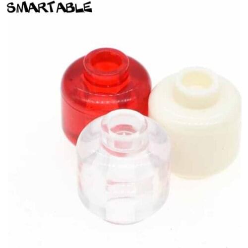 Smartable Round Figure Head Street Light Building Blocks MOC Parts Toys For Kids Compatible Major Brand 30011/3626 60pcs/lot