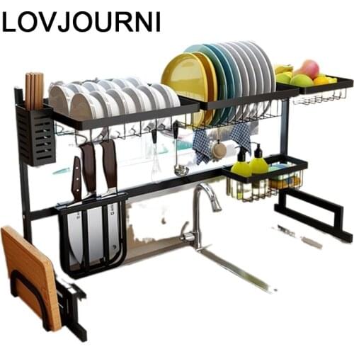 Dish Drainer Cosas De Almacenaje Supplies Stainless Steel Mutfak Cuisine Cozinha Cocina Organizador Kitchen Storage Rack Holder