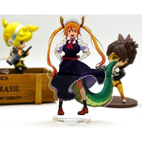 Kobayashi-san Chi no Maid Dragon Tooru HF acrylic stand figure model plate holder cake topper anime Japanese