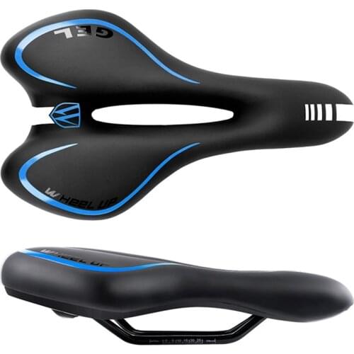 Comfortable Saddle MTB Road Bike Hollow Breathable Seat Leather Bicycle Cushion Mountain Bike Seat Cycling Accessories