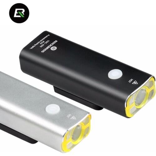 ROCKBROS Rechargeable Bicycle Light Waterproof MTB Lanterna Bike Flashlight Farol Bike Headlight Front Lamp Cycling Accessories