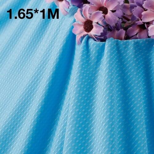 Viscose Cooling Fabric Sport Cloth Elastic Soft Lightweight Comfort for Sportswear Underwear UV Sleeve Pajamas Sewing for Summer