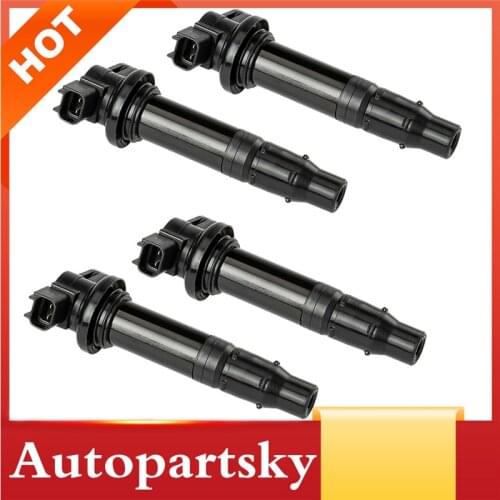 4 X High Quality Ignition Coils F6T56772 23P-82310-00-00 for Yamaha XT1200Z Super Tenere 10-15 for Suzuki DF 40/50 Outboard