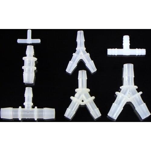 Aquarium accessories Water pump parts Water pipe filter Three way pipe Water tank submersible pump hose Y type joint shunt