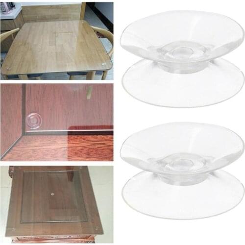 10Pcs Double Sided Suction Cups For Household Diameter 20/30/35/50mm PVC Non-slip Glass Glass Sucker Pads