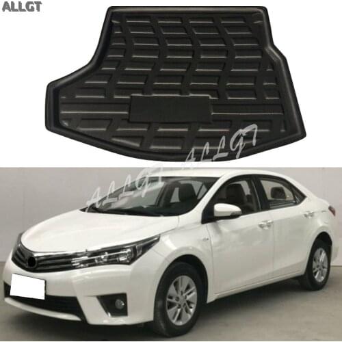 Car Rear Trunk Mat Boot Liner Cargo Tray Floor Carpet For Toyota Corolla 2014 2015 2016 2017
