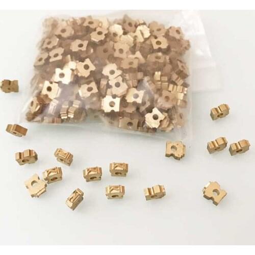 Brass hollow type 2.5*6.8*7mm brass numbers and lettering for letters coding machine (A-Z 2pcs,0-9 4pcs,symbols 8pcs,T-type)
